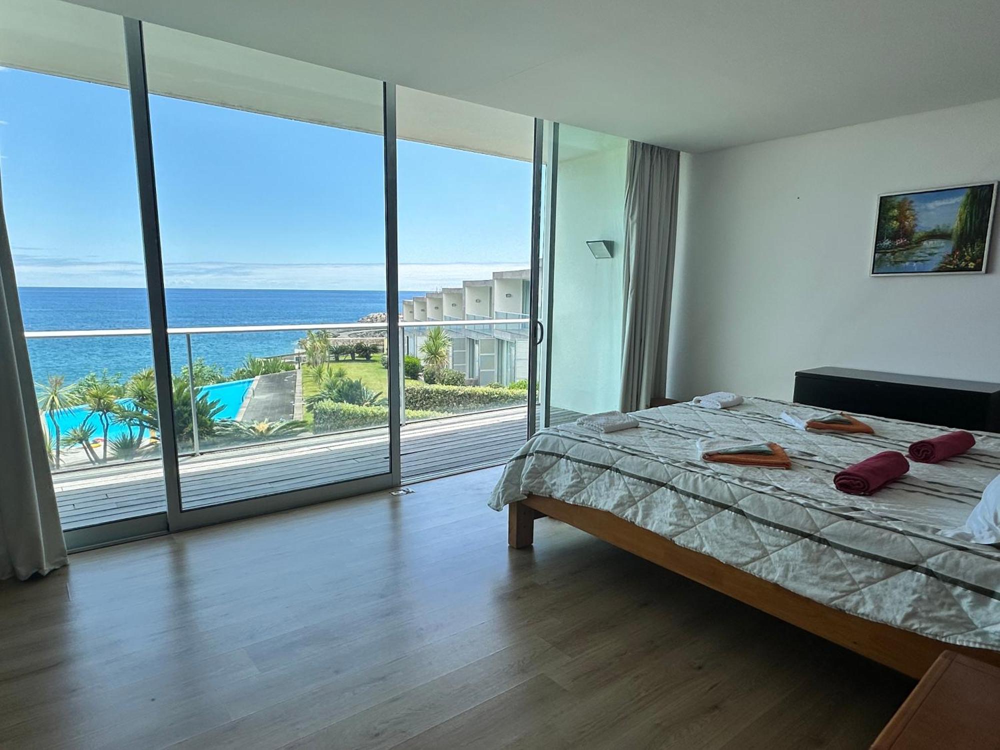 Marina Mar II Hotell Vila Franca do Campo Rum bild